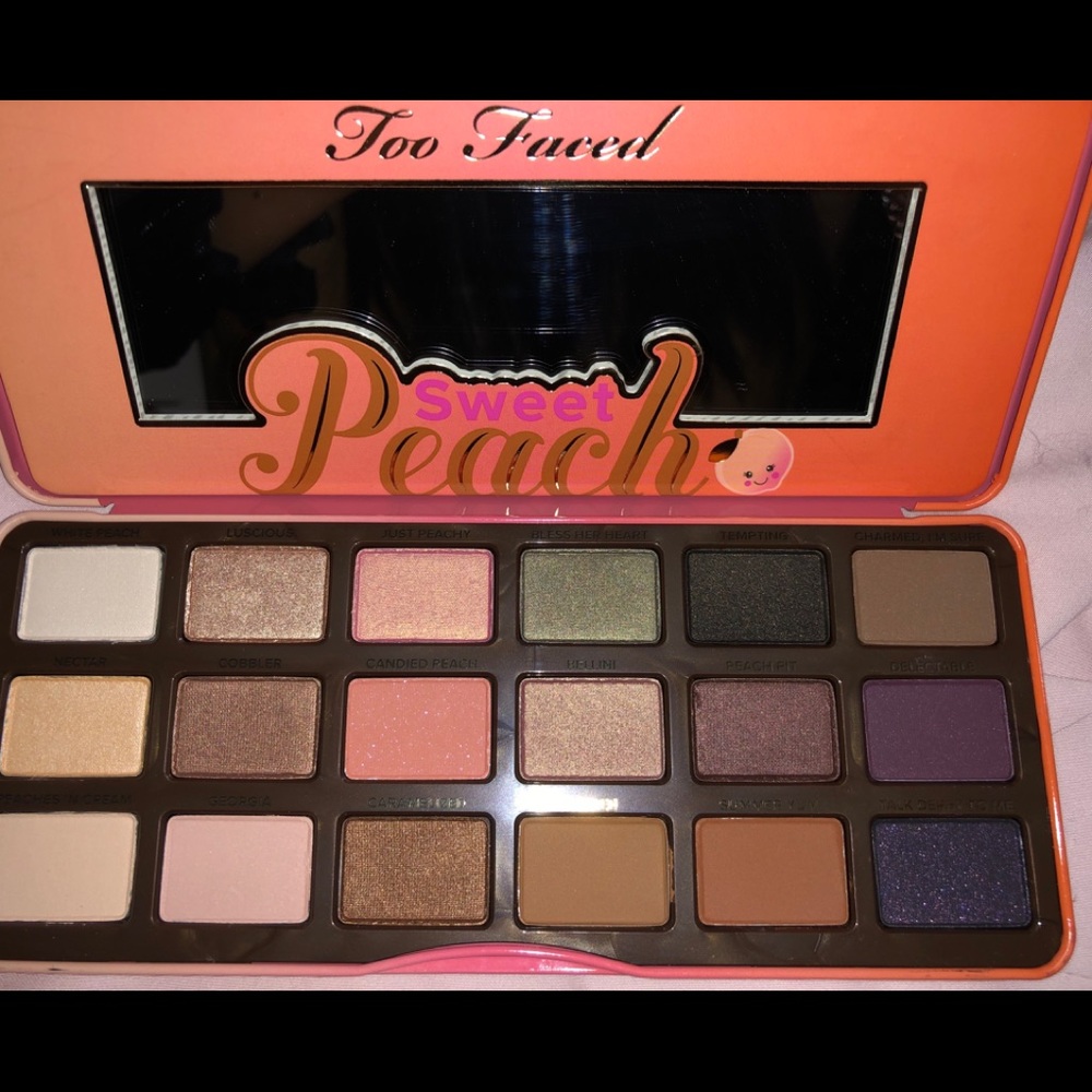 Too faced sweet peach palatte